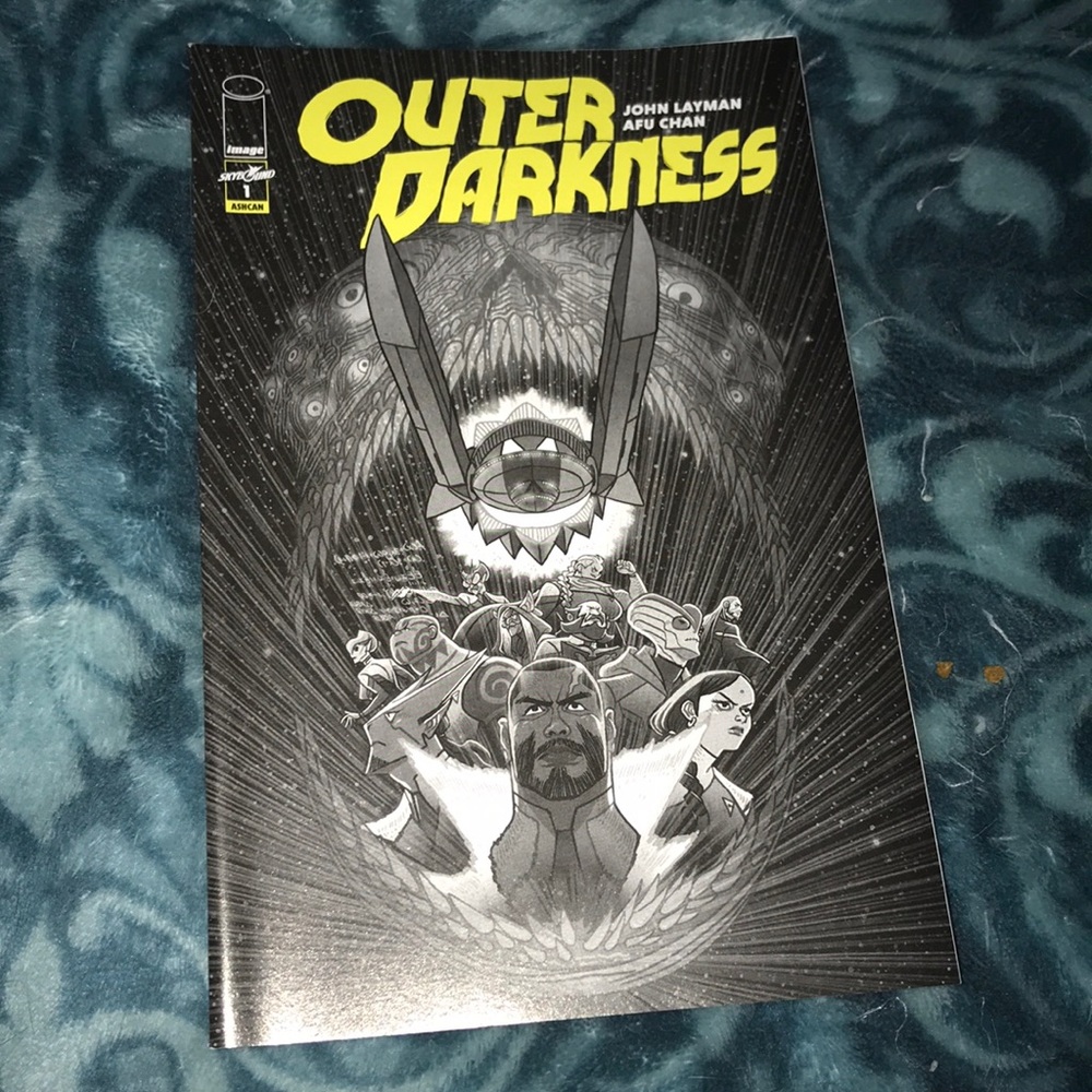 Outer Darkness image comics skybound 1 Ashcan 💕